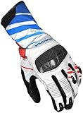 Macna Motorradhandschuhe Krown XXL Rot/Weiß