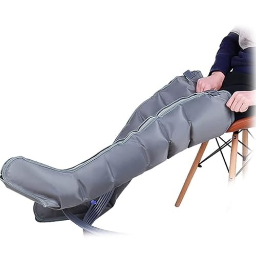 Luftkompressions Massager Maschine Anzug Kompressions Pressotherapie Gerät, Fußmassagegerät für Beine Beinmassagegerät Für Ganzkörpermassage Lymphdrainage,Förder(Color:1 Leg And Machine)