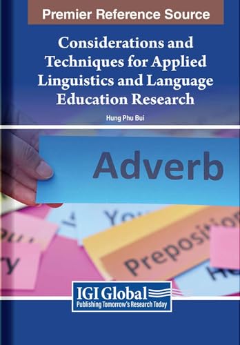 Considerations and Techniques for Applied Linguistics and Language Education Research