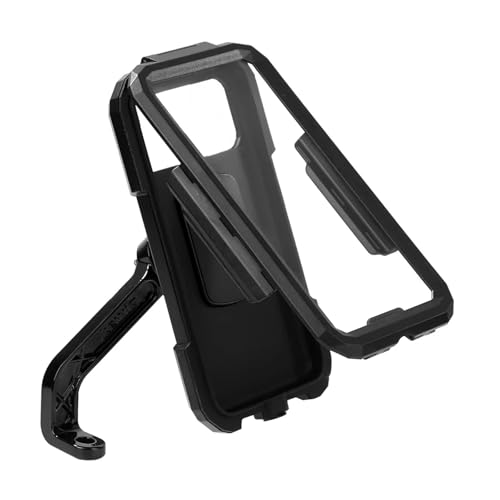 Handyhalterung Motorrad Motorrad Telefon Halterung Fall wasserdichte Halter Unterstützung Für Smartphone Zelle Handy Halter Ständer Zubehör Handyhalter Fahrrad(Rearview Mirror)