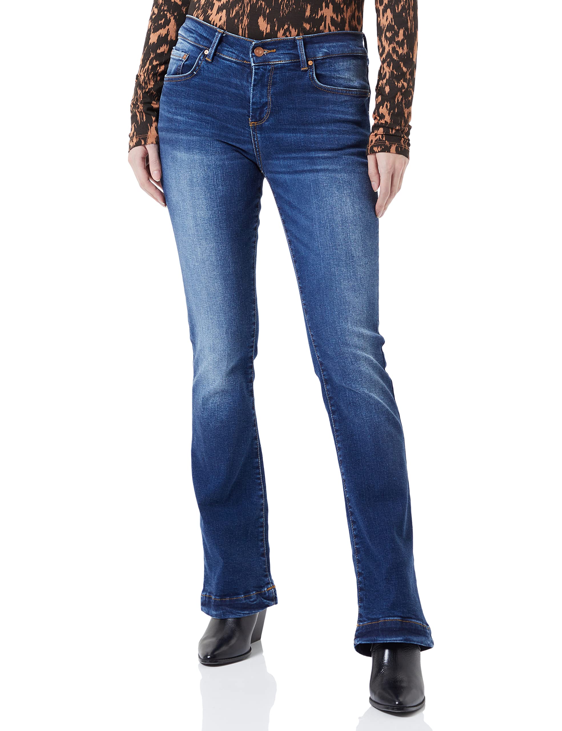 LTB Jeans Damen Fallon Jeans, Morna Undamaged Wash 54100, 32W / 34L