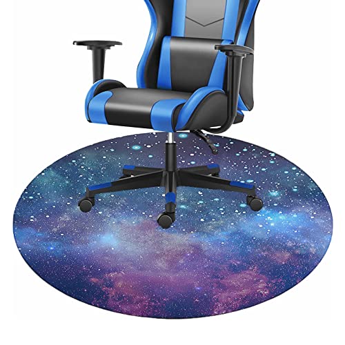 ALFAAL Gaming Stuhl Teppich Rund Bodenschutzmatte Bürostuhl Stuhlmatten rutschfest Bürostuhlunterlage for Büros, Schlafzimmer, Spielzimmer (Color : 5)