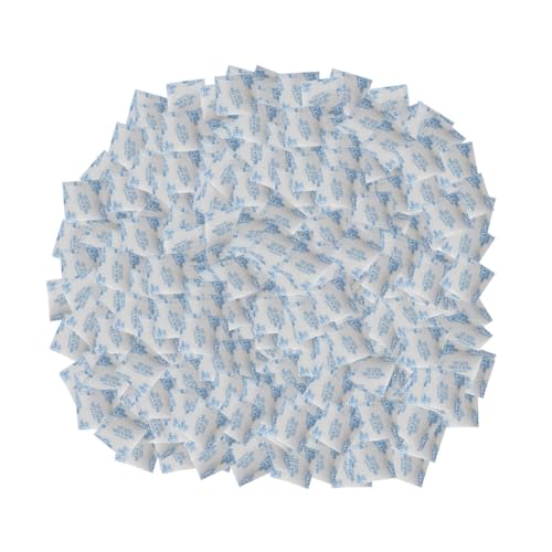 HVVENTY 300 Stück 5 G Kieselgel-Beutel 300 Trockenmittelbeutel Helfen, Feuchtigkeit, Schimmel, Mehltau und Kondensation zu Stoppen