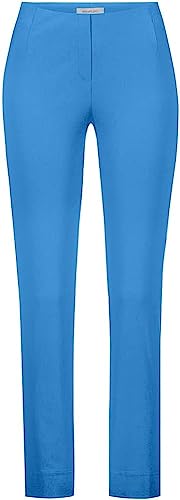 Stehmann, INA-740, gerade geschnittene Stretch-Hose in zusätzlichen Farben Größe 34, Farbe Diva Blue