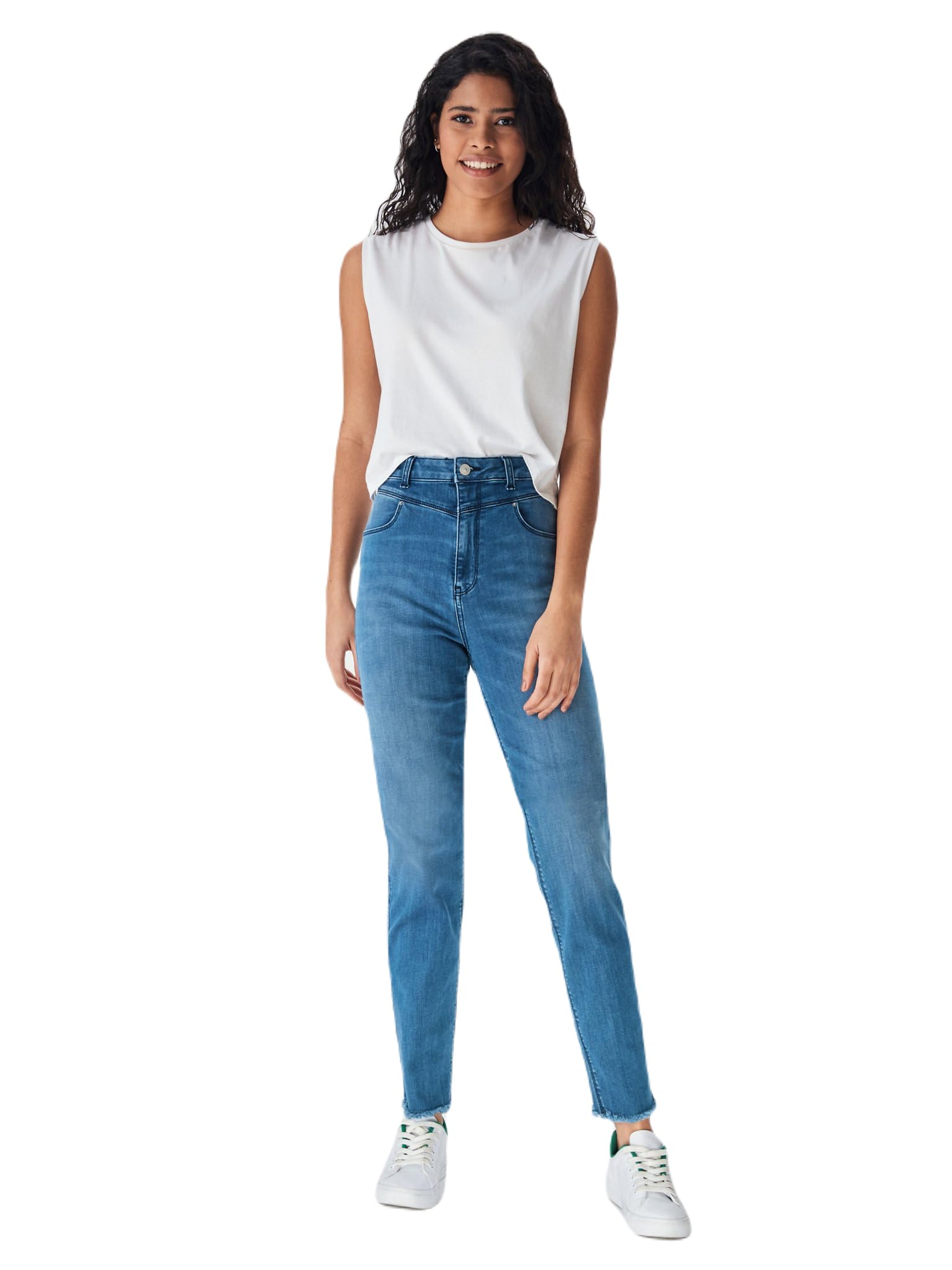 LTB Jeans Damen Arlin C Jeans, Sania Wash 53692, 28W / 30L