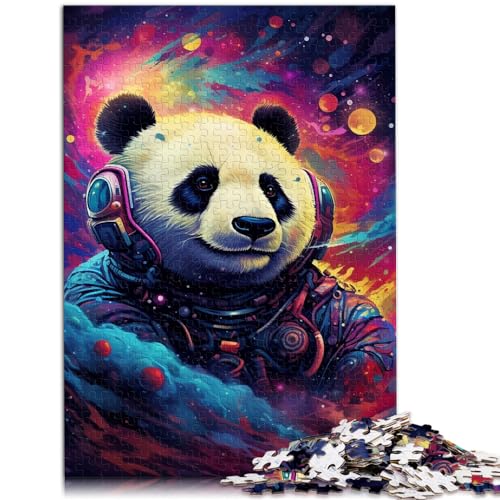 Puzzles als Geschenke, Kunst, Tier-Panda-Puzzle, 1000-teiliges Puzzle für Erwachsene, Wanddekoration, einzigartige Geburtstags, 1000 Teile (50 x 75 cm)