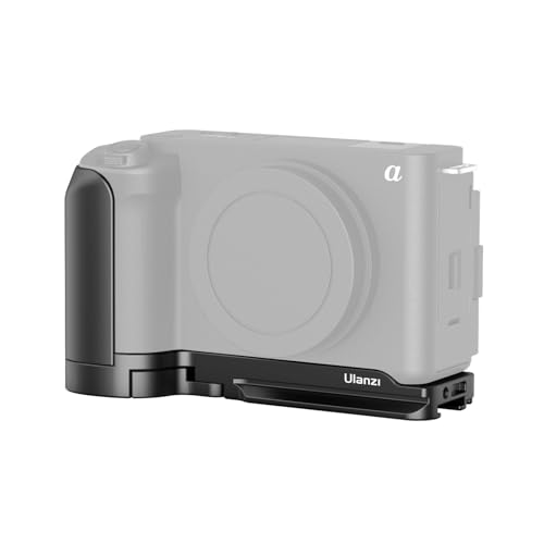 ULANZI L-Halterung Adapter für Sony ZV-E1, L-Handgriff Arca Awiss Plate Quick Release Kompatibel mit DJI Stabilisatoren, L-Bracket Unterstützt Horizontale und Vertikale Aufnahmen