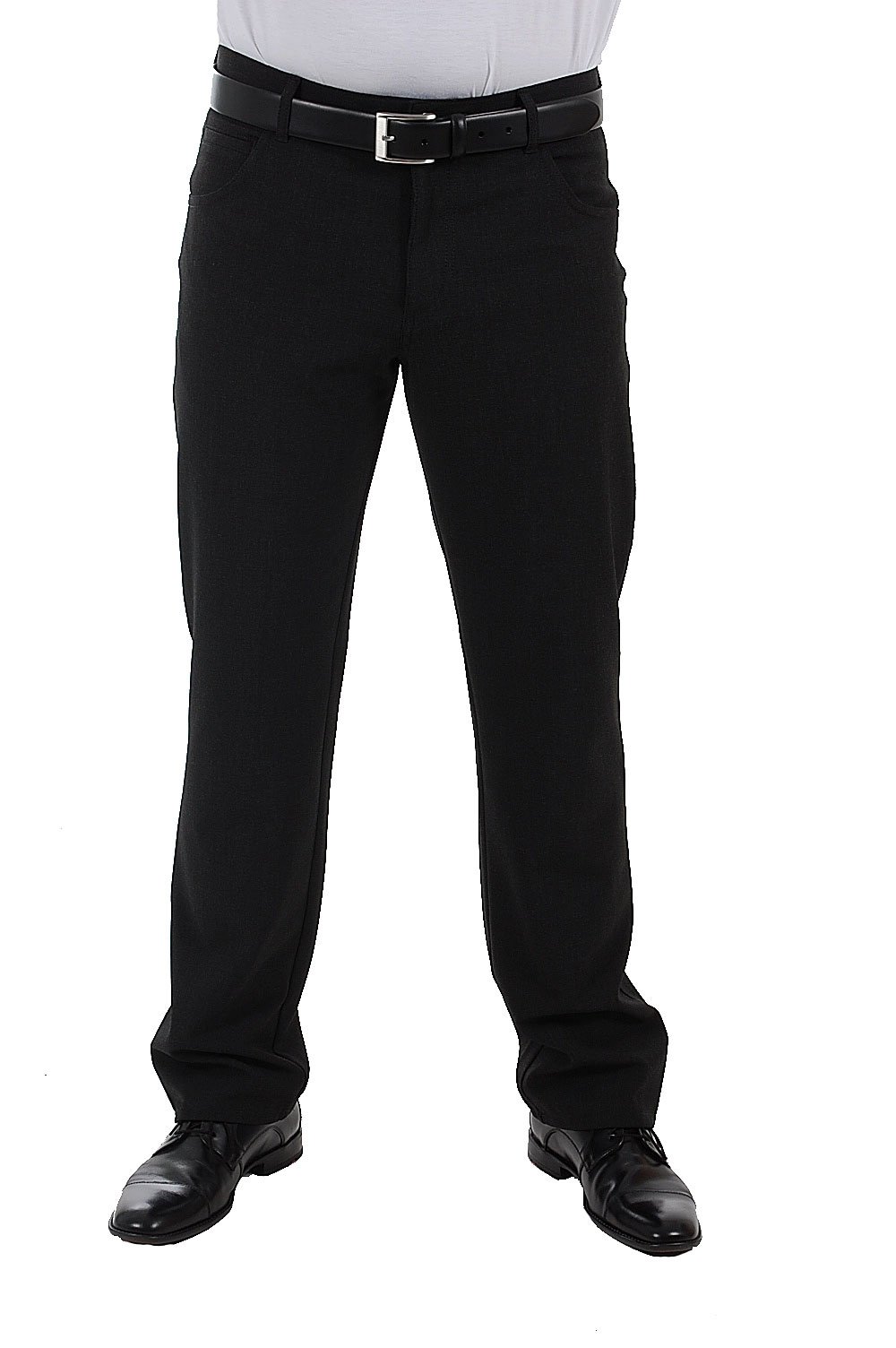 Alberto Herren Hose Stone Modern Fit Ceramica® Dressy Pants, Größe:W34/L36;Farbe:black