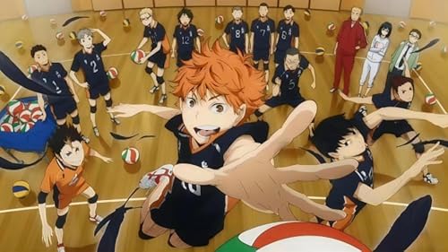 HfmQuisutron Jigsaw Puzzle 1000 Teile Sport Anime Haikyuu!!! Poster Holzpuzzle Home Stressabbau Spiel Yw157Az