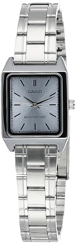 Casio Damen Analog Quarz Uhr mit Edelstahl Armband LTP-V007D-2