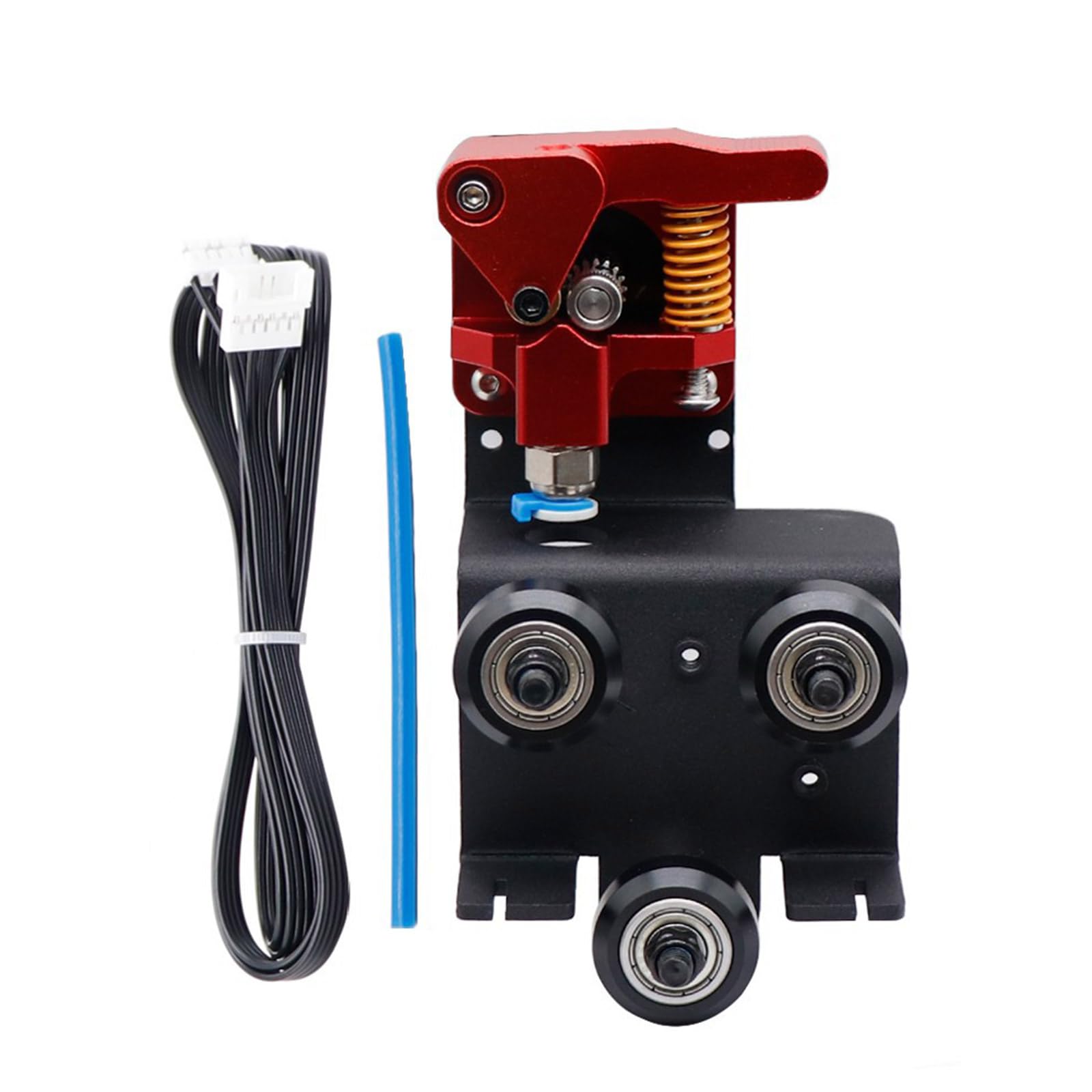 Qsvbeeqj Für Ender3 Gear Extruder Direct Upgrade ShortRange DoubleGear Extrusion Mit Riemenscheibenmotorkabel