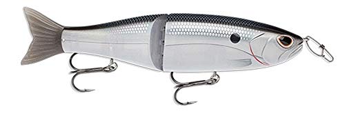 Storm Unisex-Erwachsene Arashi Glide 19 Angelköder, Black Silver Shad, 7 1/2 Inch 3 1/8 Oz