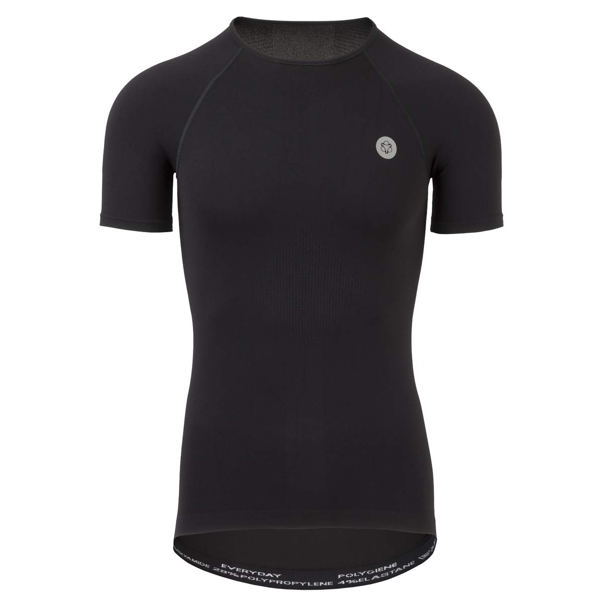 AGU Maglia Intima EVERYDAY Base Unisex Nero - Maniche Corte