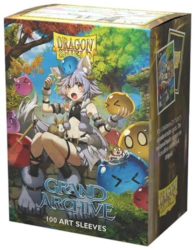 Dragon Shield Sleeves - Limited Edition: Matte Art: Grand Archive: Silvie 100CT - Card Sleeves - Smooth & Tough - Compatible with Pokémon & Magic The Gathering & Digimon MTG TCG OCG & Hockey Cards