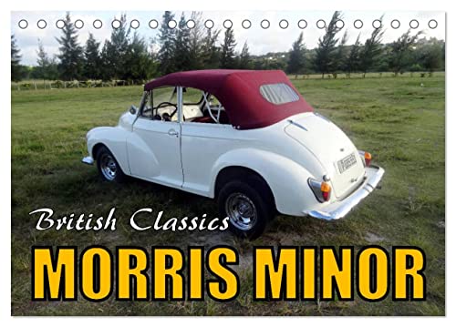 British Classics - Morris Minor (Tischkalender 2025 DIN A5 quer), CALVENDO Monatskalender