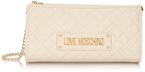 Love Moschino Damen Jc4011pp1i Schultertasche, Weiß