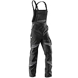 KÜBLER Workwear KÜBLER ACTIVIQ Arbeits-Latzhose schwarz/anthrazit