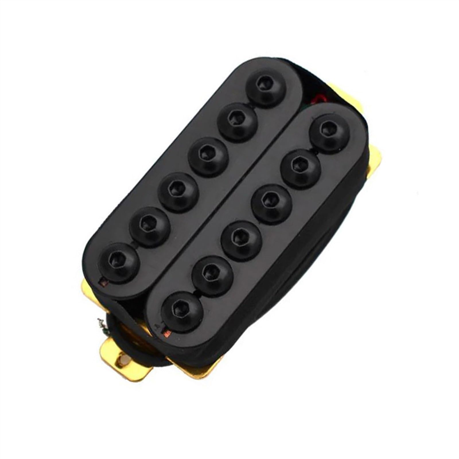 Einstellbare Schraube Metall Humbucker E-Gitarre Bridge Pickups Schwarz Exquisite Gitarrenteile Single-Coil-Tonabnehmer