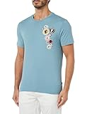 Merc Herren Naunton T-Shirt, DustBlue, M