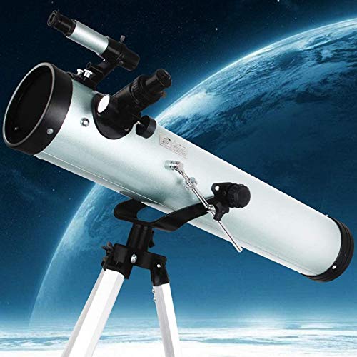 Astronomieteleskop für Erwachsene, Kaliber 125 mm, Brennweite 700 mm, Teleskope für Astronomieanfänger und -erfahrene, Reflexionsteleskop mit verstellbarem Stativ