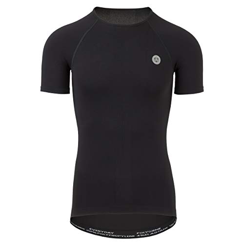 AGU Maglia Intima Everyday Base Unisex Nero - Maniche Corte