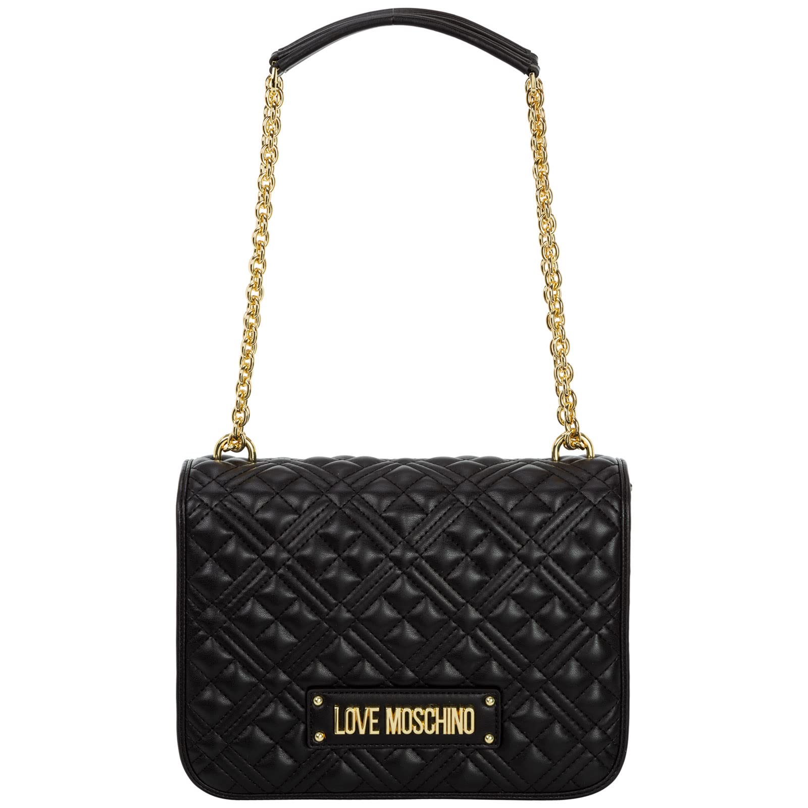 Love Moschino damen Schultertasche black