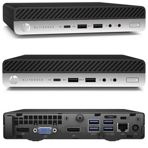 HP ProDesk 600 G2 800g 18cm Silent Mini-PC Business Office Multimedia Computer mit 3 Jahren Garantie! | Intel®Celeron® 3900T 2x2.60GHz | 8GB DDR4 | 512 GB SSD | USB3 | Windows 11 Prof. 64-Bit | #7088