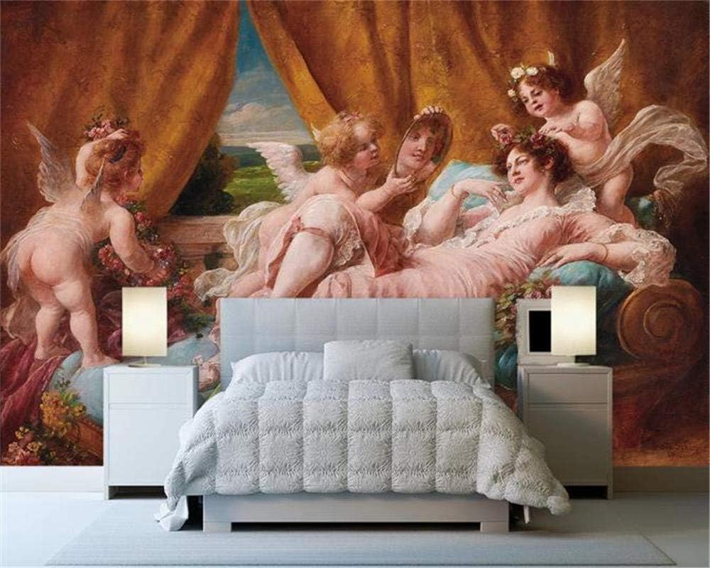 Little Angels Zeichen Beautiful 3D Tapete Poster Restaurant Schlafzimmer Wohnzimmer Sofa TV Dekorative Wand-430cm×300cm