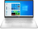 HP 17-cn0012ng (17,3 Zoll / HD+) Laptop (Intel Pentium Gold 7505, 8GB DDR4 RAM, 1TB SSD, Intel Grafik, Windows 10, QWERTZ-Layout) silber