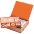 Geschenkbox MARIE mit Papeterie in orange/bunt