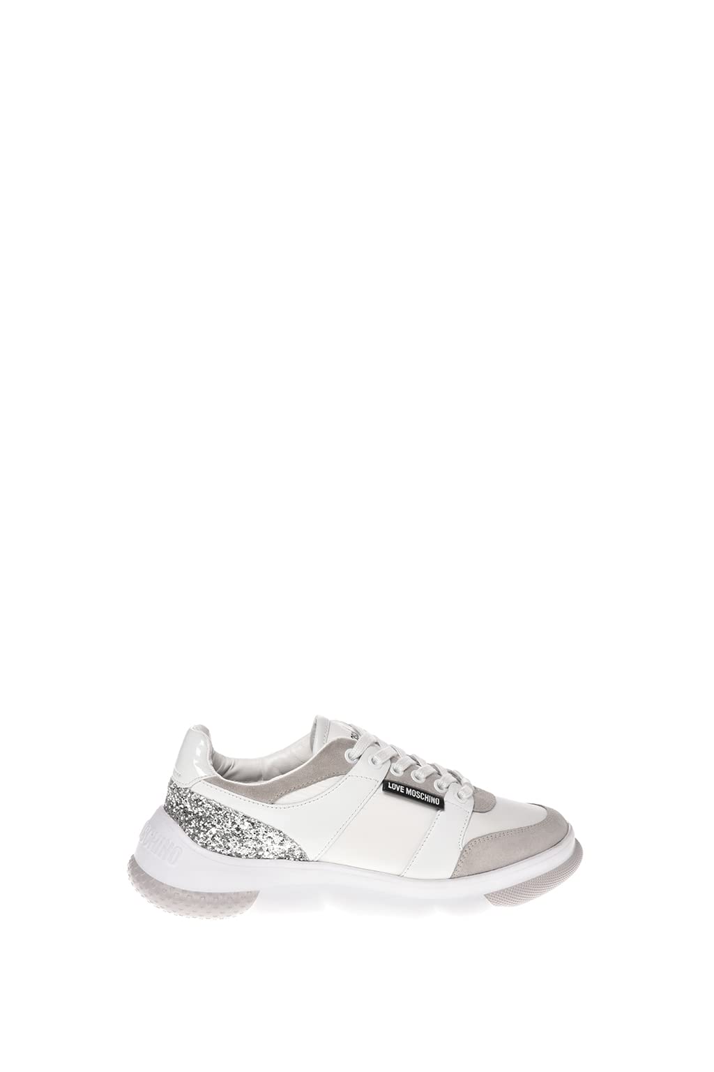 Love Moschino Damen Ja15214g0fjh210a39 Sneaker, Weiß, 39 EU