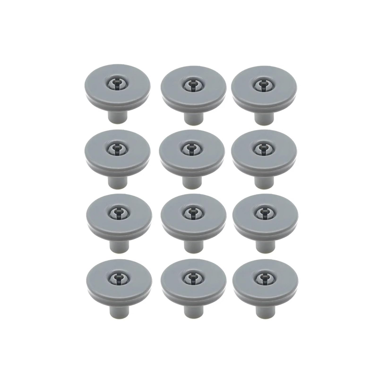 DEYIN 4–12 Stück Spülmaschinenräder, untere Korbräder for Spülmaschinenräder(Color:12 Pcs)