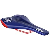 611 Ergowave Active Wings for Life (ltd. Ed.), MTB Tech & Trail Fahrradsattel SQlab, Blau-Rot, 14 cm