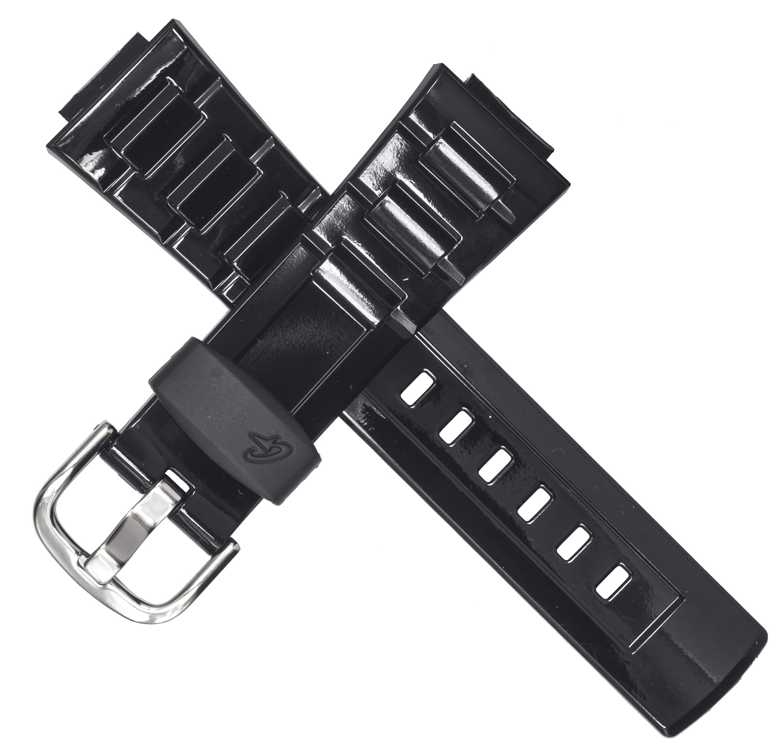 Casio Uhrenarmband Resin Band schwarz BG-3000-1ER BLX-100 BGA-110 BGR-3003