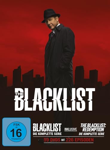 The Blacklist - Die komplette Serie [59 DVDs]