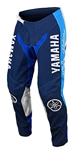 Troy Lee Designs Mens | Offroad | Motocross | SE Pro Yamaha L4 Pants (Navy, 34)