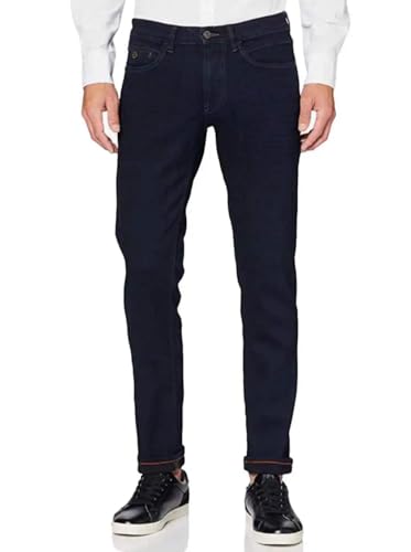 Hattric Herren Hose Jeans, Blau (Dunkelblau 44), W33/L32 (Herstellergröße: 33/32)