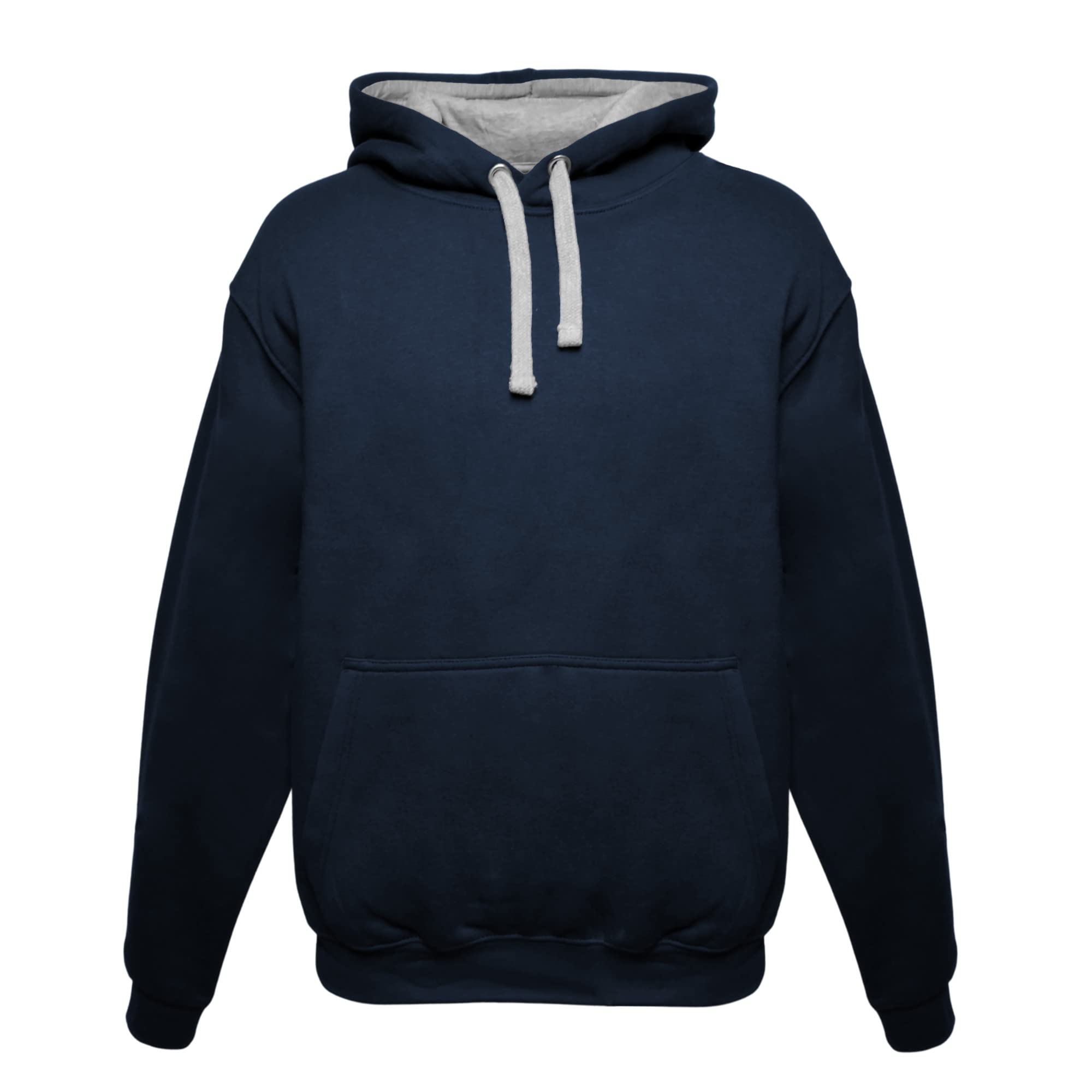 GO HEAVY Kapuzenpullover Basic Hoodie für Herren und Damen S-4XL (Navy, 4XL)