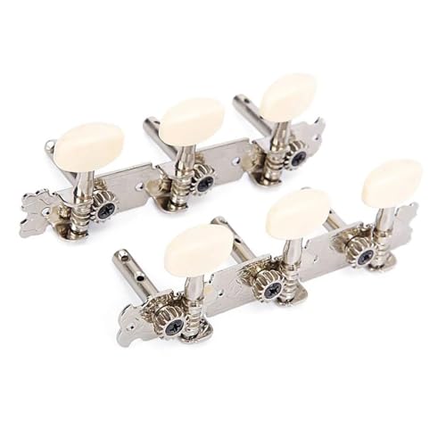 Strings Tuning Pegs Mechaniken Für Gitarre Neues Mechaniken-Stimmstecker-Set, einfach zu installierender Gitarren-Stimmstecker, Maschinenkopf (Color : 2)