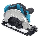 Akku Kreissäge, Schneidemaschine Holzbearbeitung elektrische Kreissäge, 4500RPM Akku Handkreissäge Kreissäge Säge 185mm Für Makita 18V Lithium Batterie