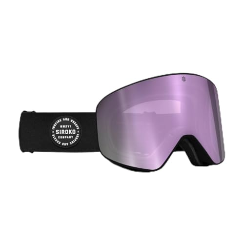 SIROKO - Snowboard- und Skibrillen OTG GX Grizzly - Lavendel/Schwarz