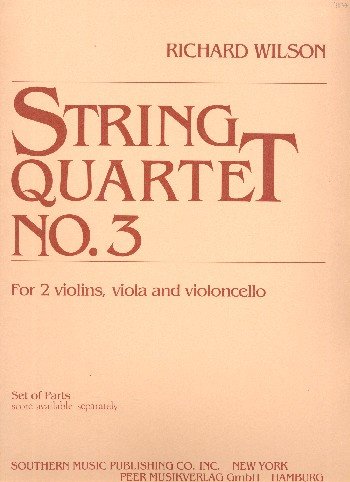 STRING QUARTET NO. 3, Stimmen