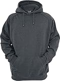 Urban Classics Herren Blank Hoody Kapuzenpullover, charcoal, 5XL