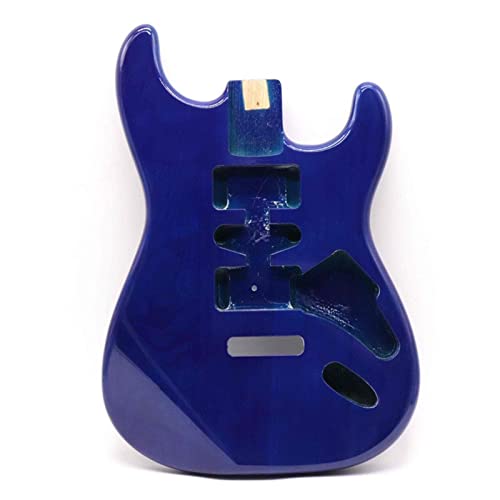 Gitarrenkörper E-Gitarre-Körper Dunkelblaue Farbe E-Gitarren-Barrel-Teile Für St.-Gitarre-Zubehör Gitarrenkörper