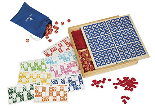 Dal Negro - Tombola 48 Brettspiel, 2+ Spieler , naturfarben, 55757