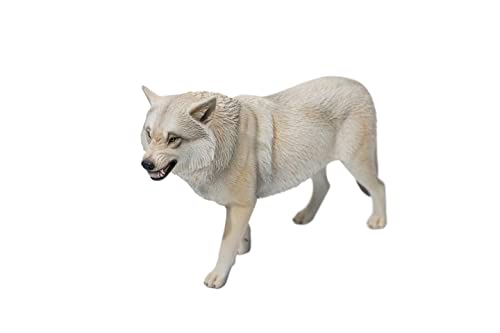 VUSLB JXK JXK166A1 1/6 Scale Wolf Figurine Animal Model,Realistic Animal Figure Toy for for Holidays Birthday Gift Ornaments