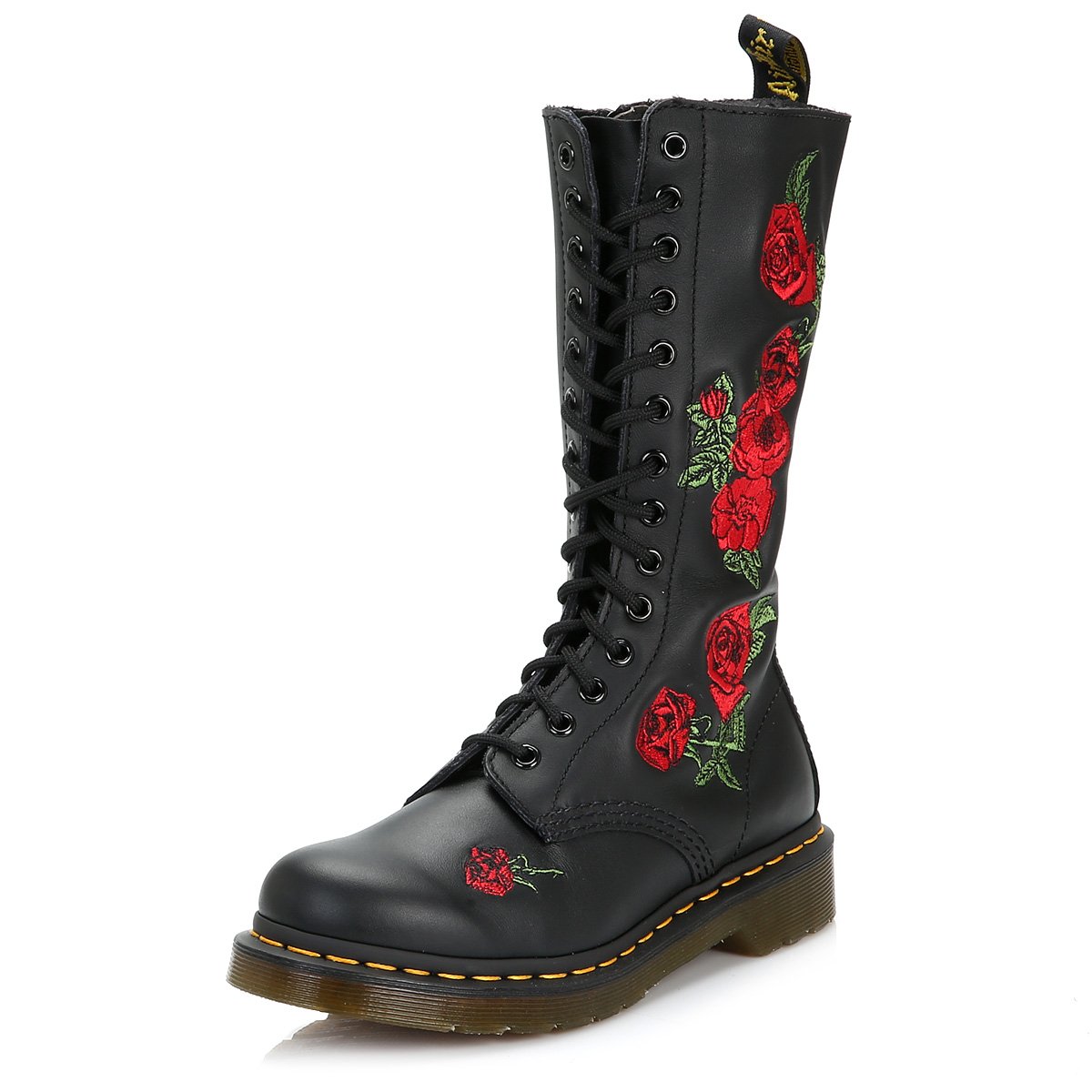 Dr. Martens Mädchen Dr Martens 1914 Vonda 12761001 Combat Boots, Schwarz, 38 EU