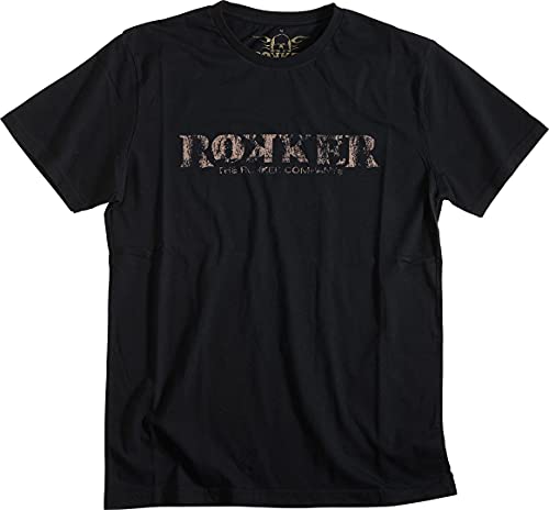 Rokker Vintage T-Shirt (Black,XXL)