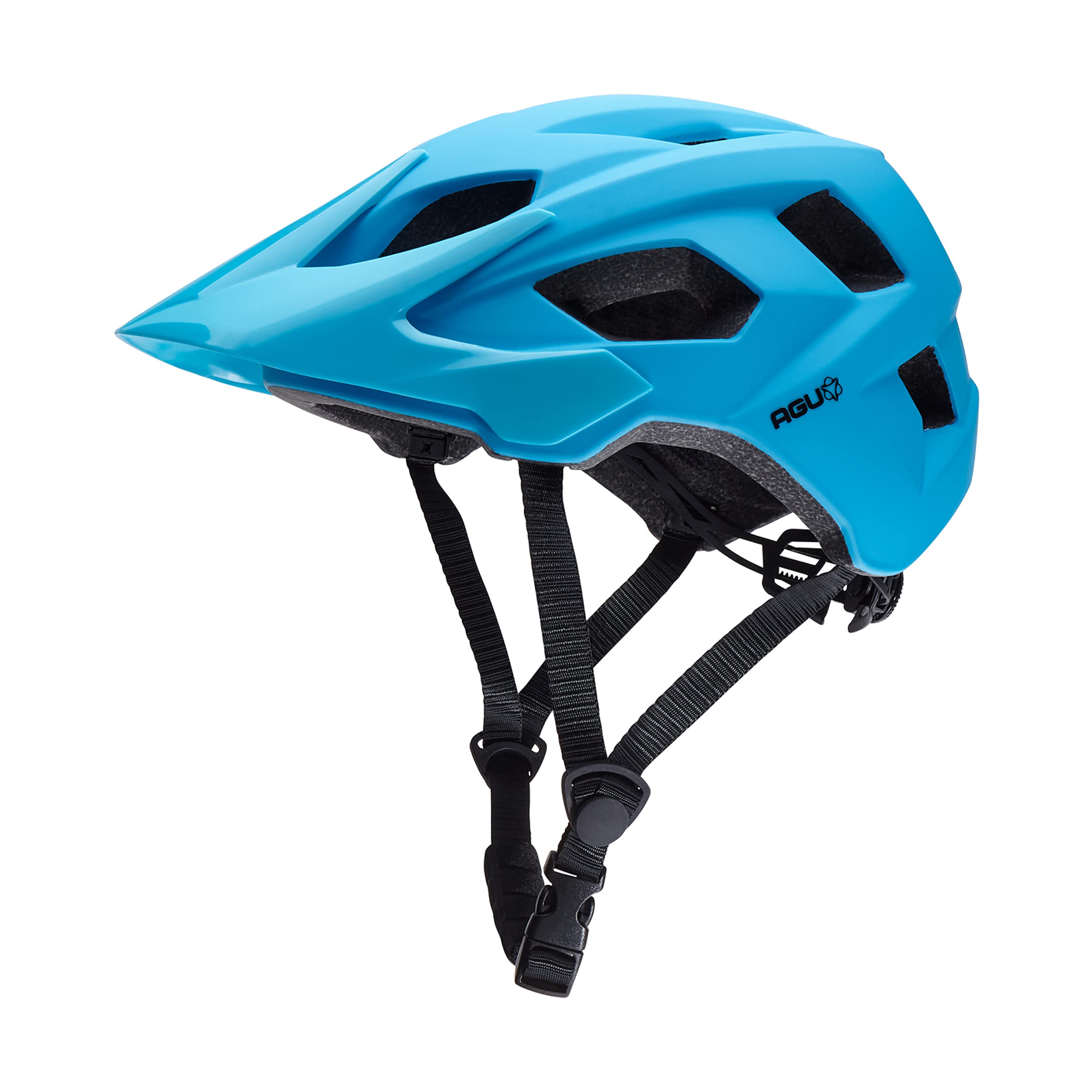 Saar Rad Unisex – Babys XC MTB Helm, Blau, 54-58 cm