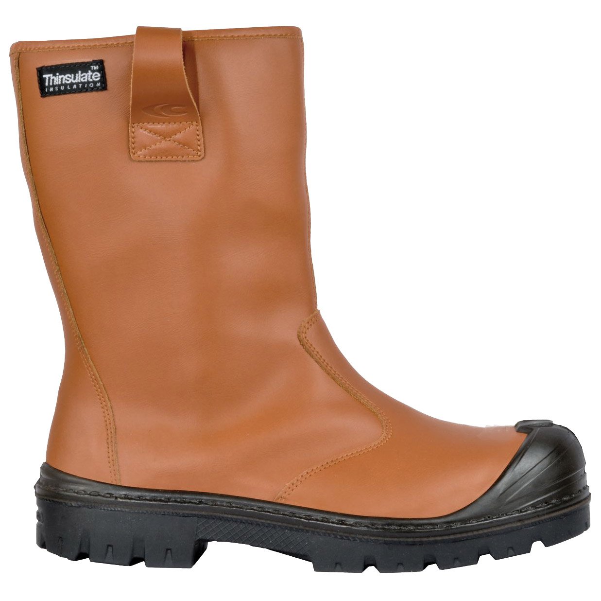 Cofra 26691-000.W47 LIBERIA BIS UK S3 CI SRC Sicherheitsstiefel, Hellbraun/Braun, Größe 47